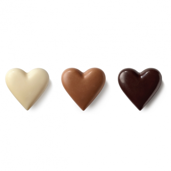 Silikonová forma na čokoládu Srdce